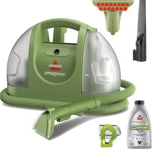 Bissell Green Portable Cleaner with Attachments